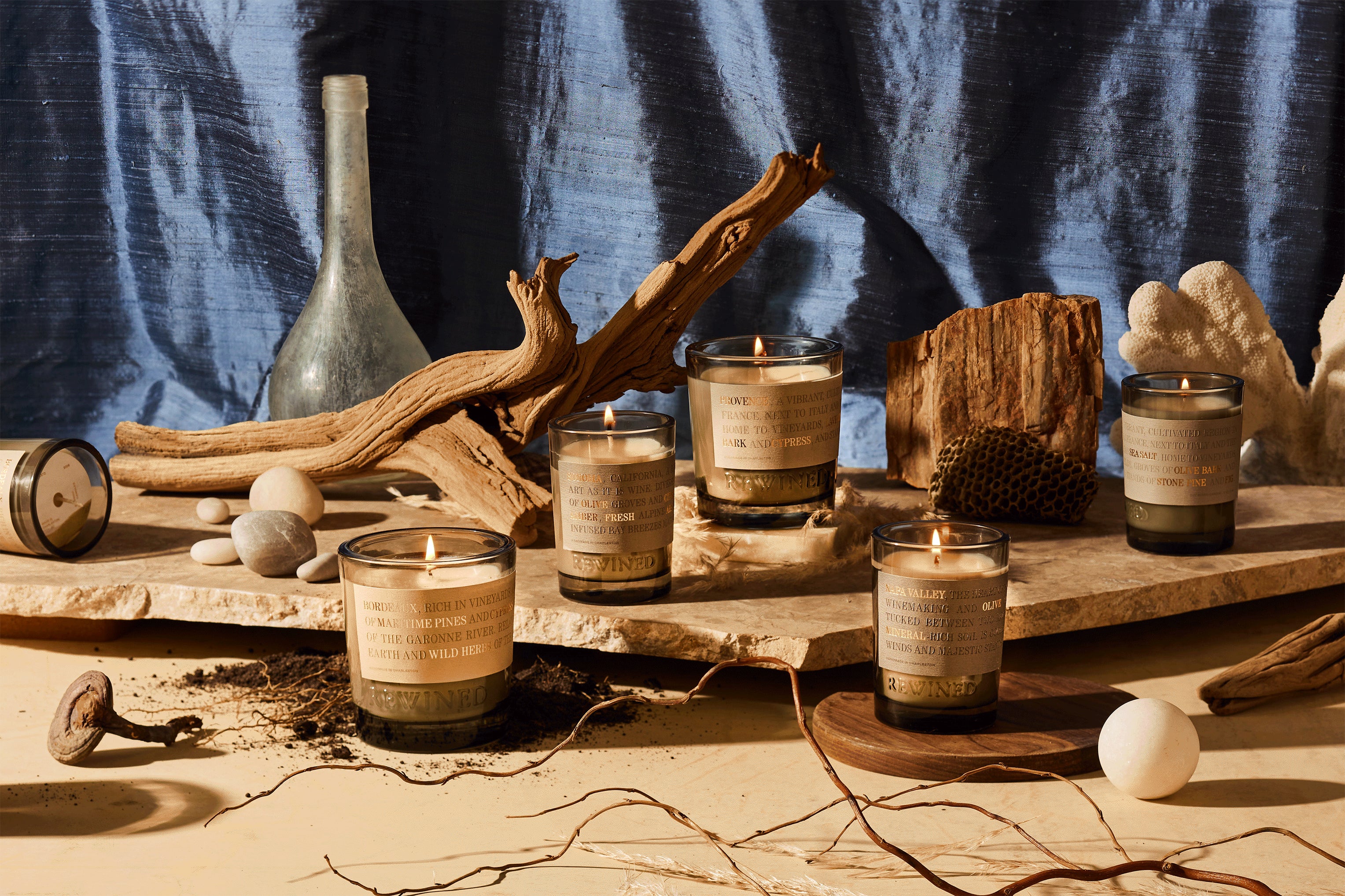 Wine Regions Candle Rewined