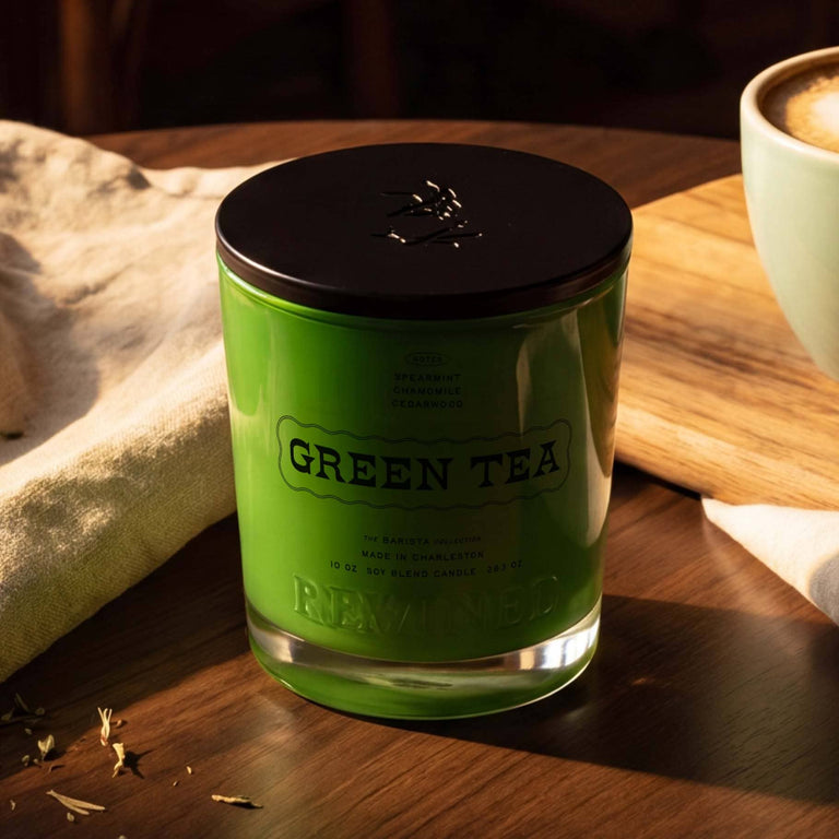 Barista Green Tea 10 oz lidded