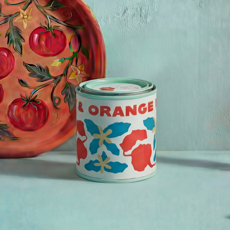 Beet & Orange 6 oz Tin Rewined Market Candle