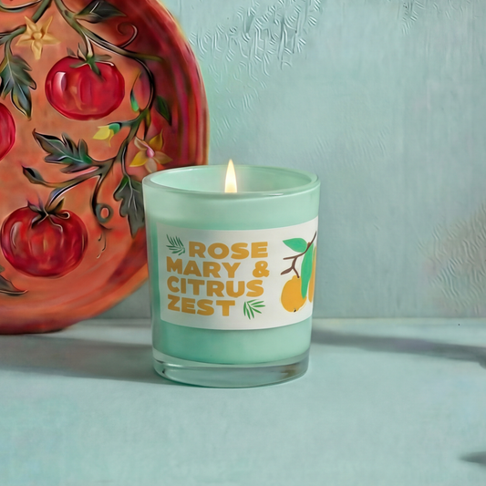 Rosemary & Citrus Zest 10 oz Rewined Market Candle