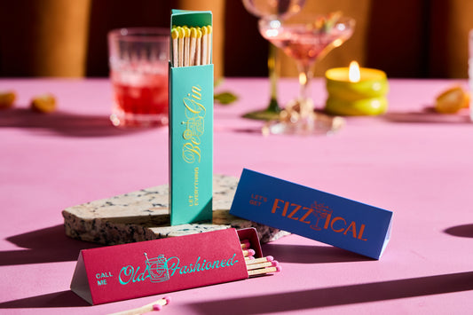Cocktail Triangle Matchbox by Rewined — view 2