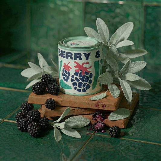 Blackberry & Sage 6oz Tin - Rewined Market Candle