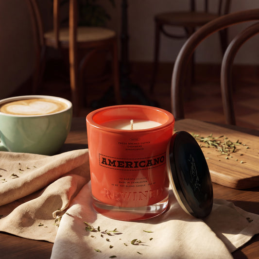 Rewined Barista Americano candle, 10 oz, unlit