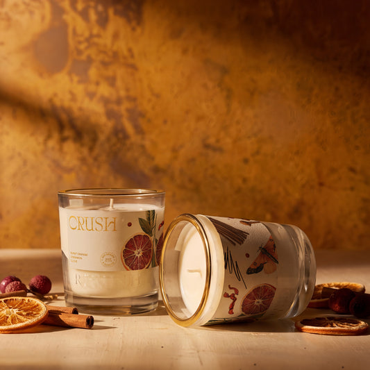 Rewined Harvest Crush candle, 10 oz, unlit