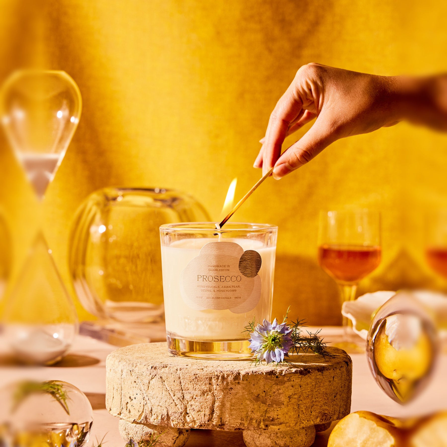 Sparkling Candle